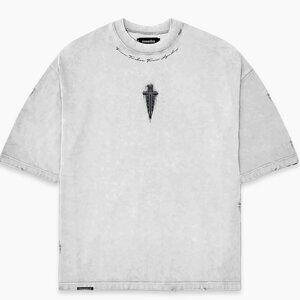 Ironwilled TIMELESS DAGGER OVERSIZED TEE (White/2XL)